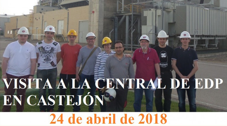 VISITA A LA CENTRAL ELÉCTRICA DE EDP EN CASTEJÓN