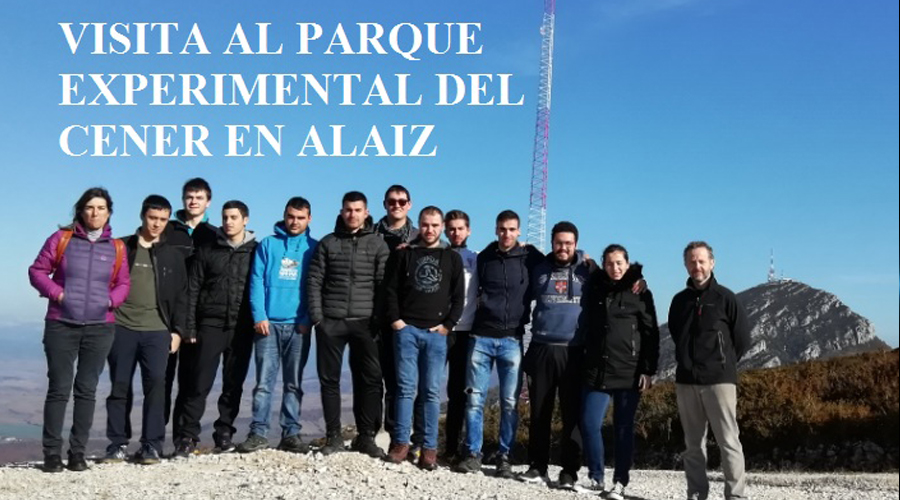 ALUMNADO DE RENOVABLES VISITA EL PARQUE EXPERIMENTAL DE CENER