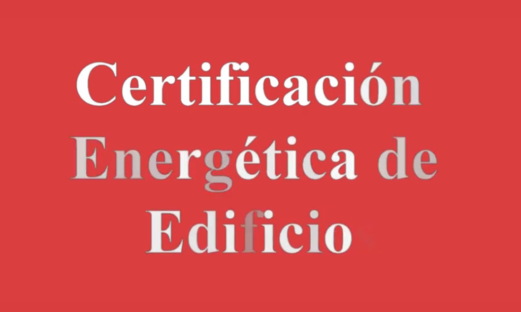 cenifer certificacion energetica de edificio