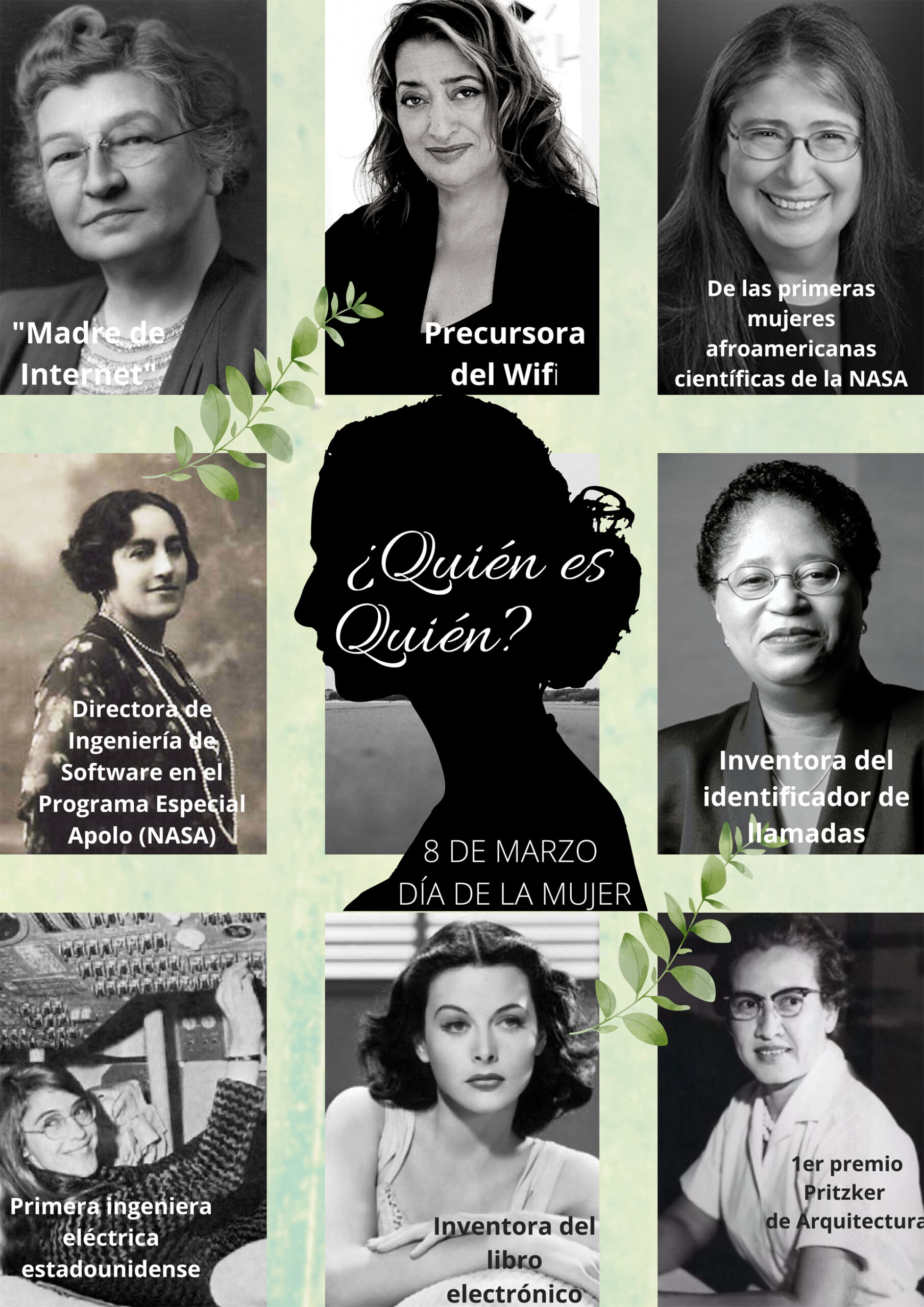 Cenifer 8 de marzo Dia de la Mujer: ¿Quién en quién?