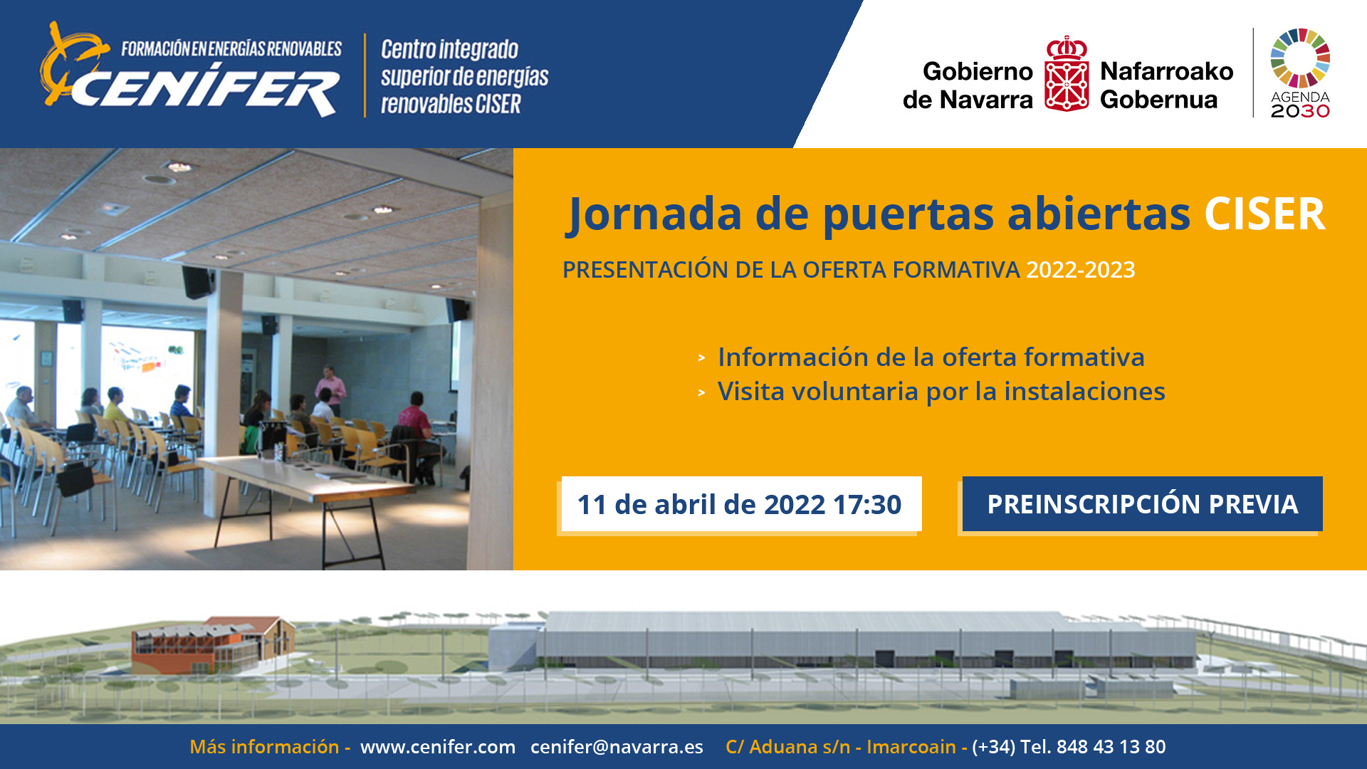 Cenifer jornada puertas abiertas 2022