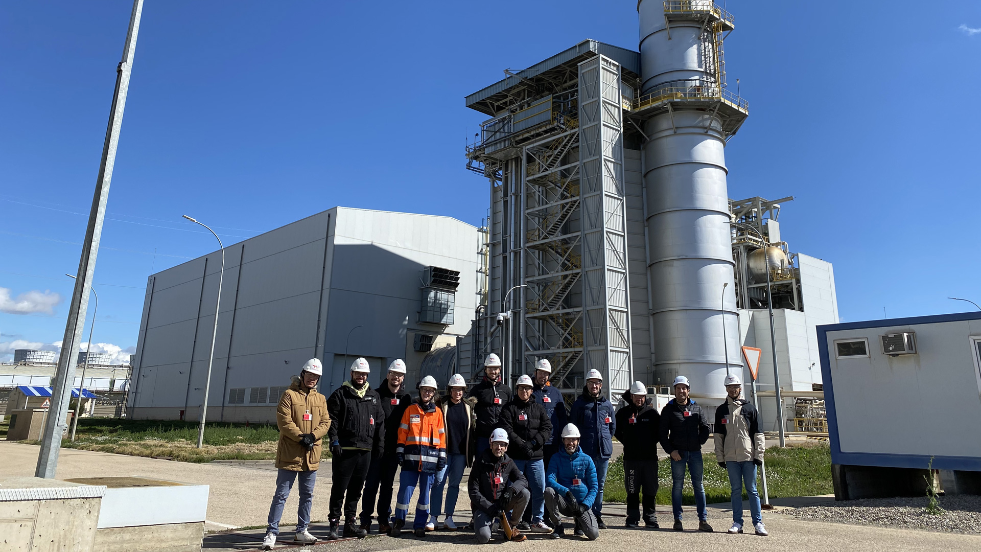 Cenifer VISITA A CENTRAL DE CASTEJÓN