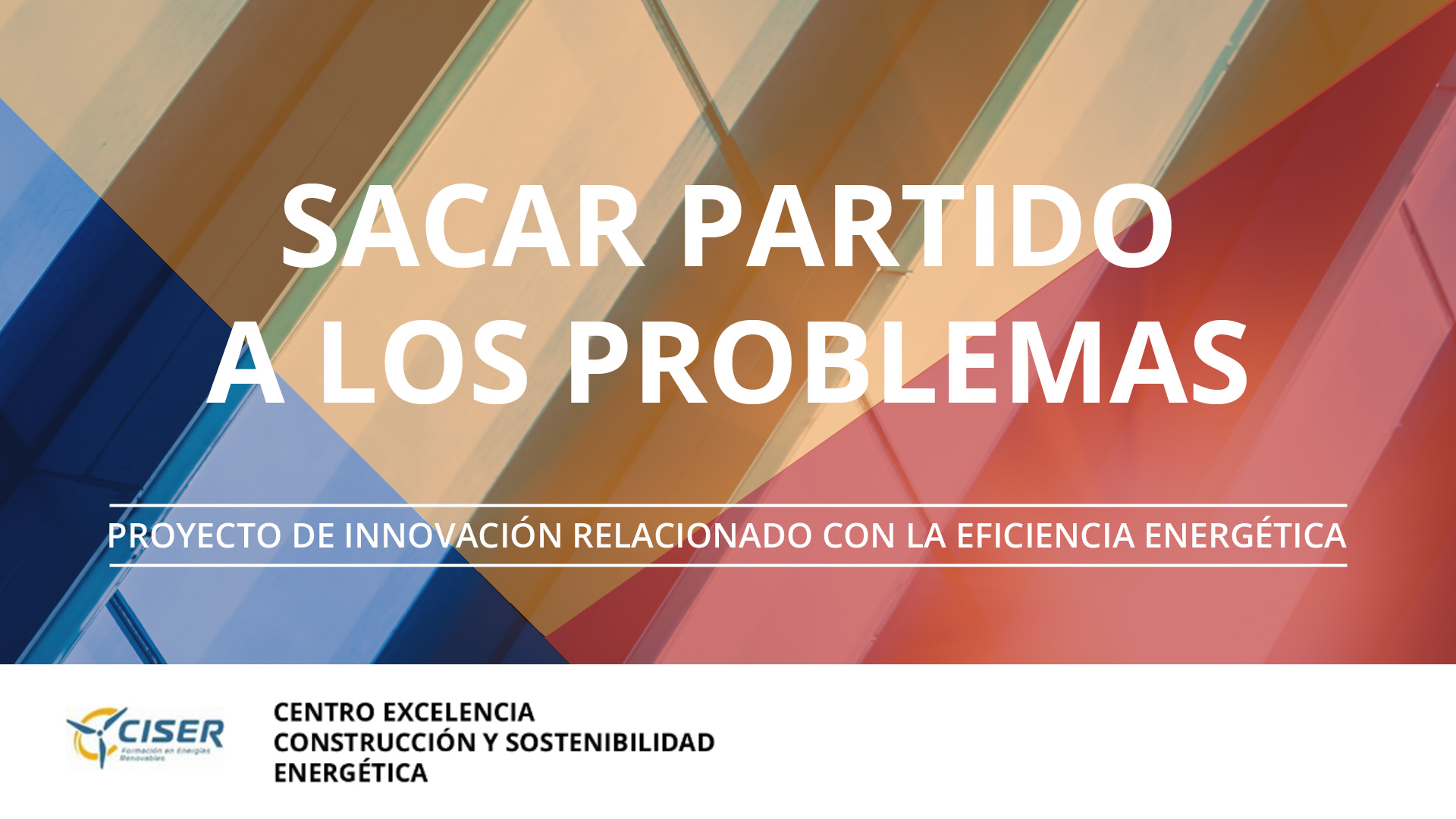 Cenifer sacar partido a los problemas Cenifer sacar partido a los problemas