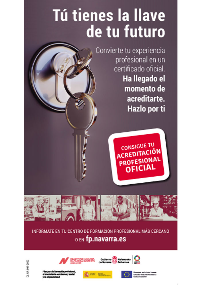 Cenifer folleto Acreditación profesional castellano