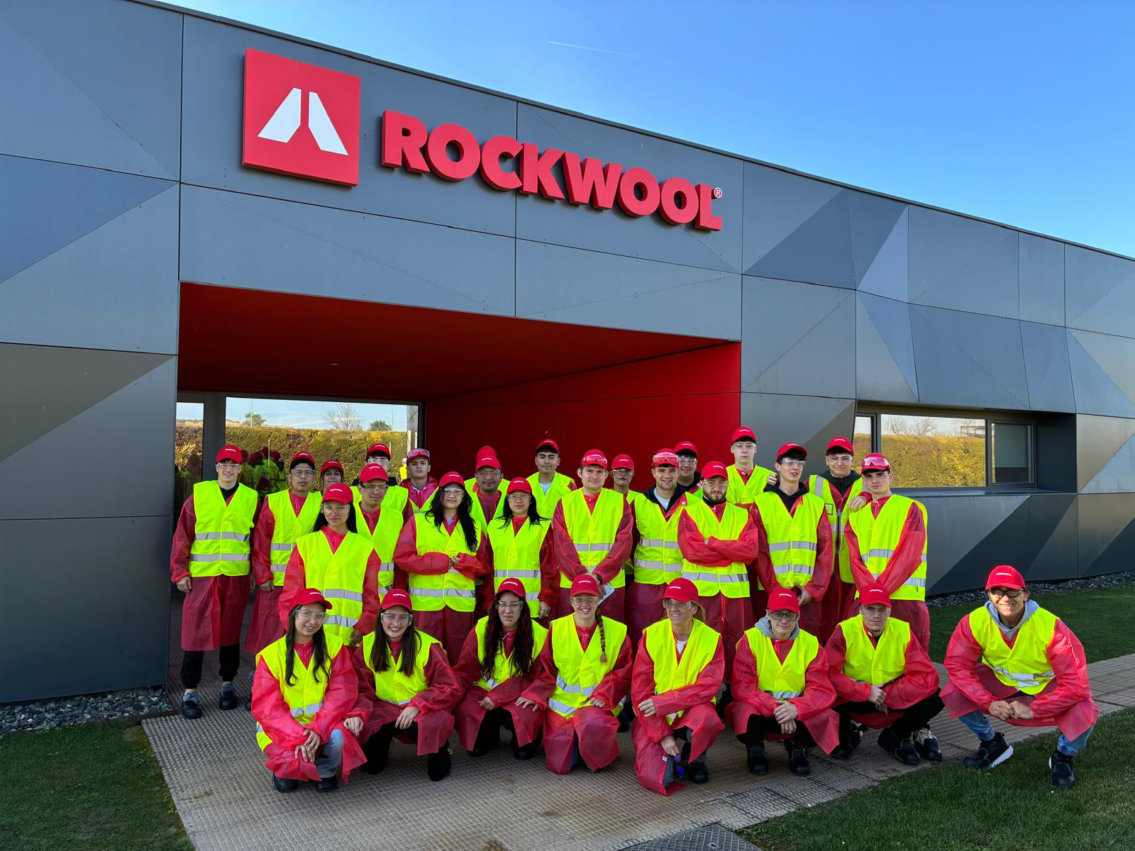 Cenifer Visita técnica a la planta de Rockwool